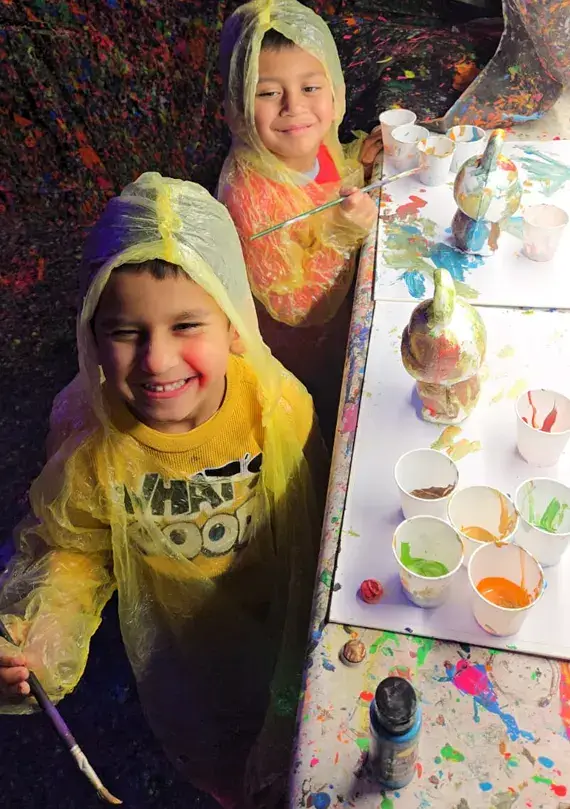 paint splash Splatter Room